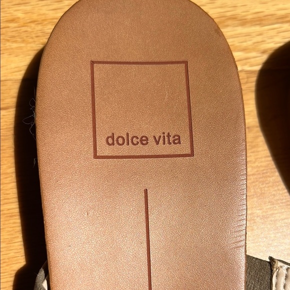 NWT | Dolce Vita Tan Sandals Two-Strap Design - Picture 2 of 6